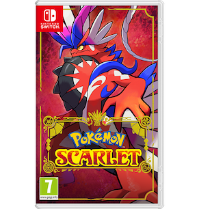 Verpakking van Pokémon™ Scarlet.