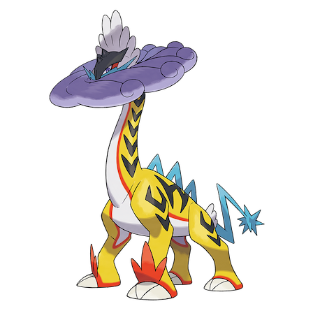 Pokemon Paradox Raikou Raging Bolt Sticker 