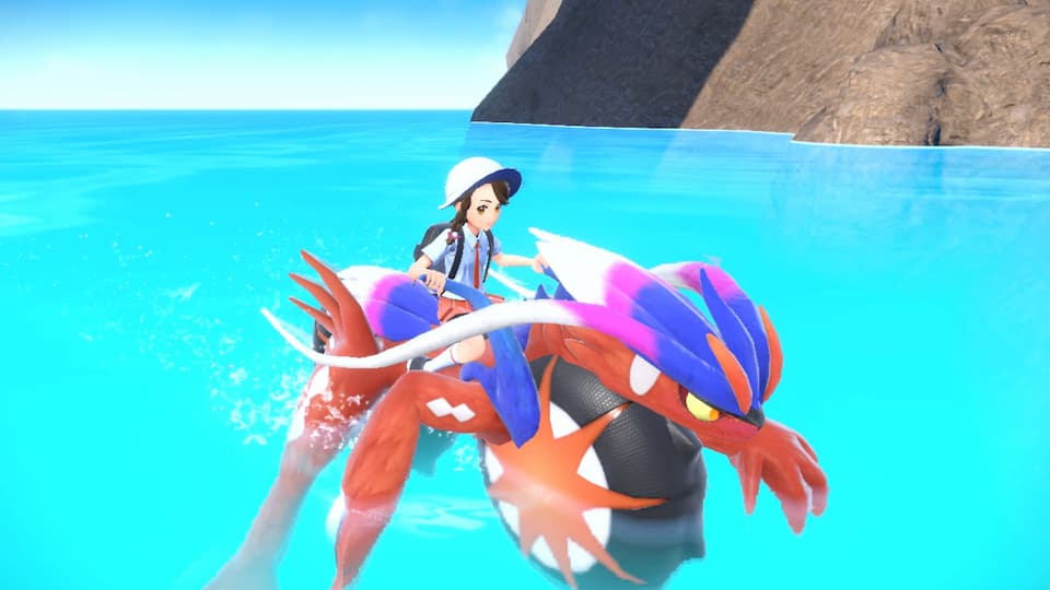 Shiny Miraidon over battle and ride form [Pokemon Scarlet & Violet] [Mods]