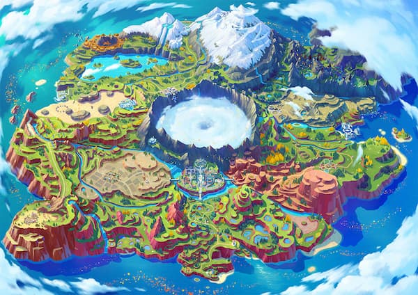 Pokémon et son univers [Nintendo] - Page 41 World-map