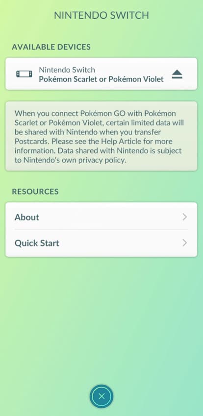 Connectez Pokémon GO à Pokémon Écarlate et Pokémon Violet