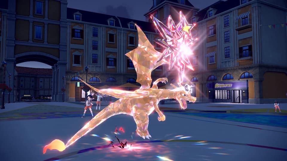 Charizard Tipo Tera Sombrio será distribuído em Pokémon Scarlet e Violet