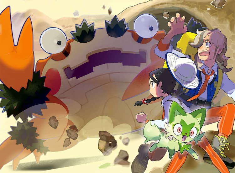 Pokémon Escarlata y Púrpura' presenta tres nuevas criaturas, el equipo  villano y la libertad de su aventura por la región de Paldea