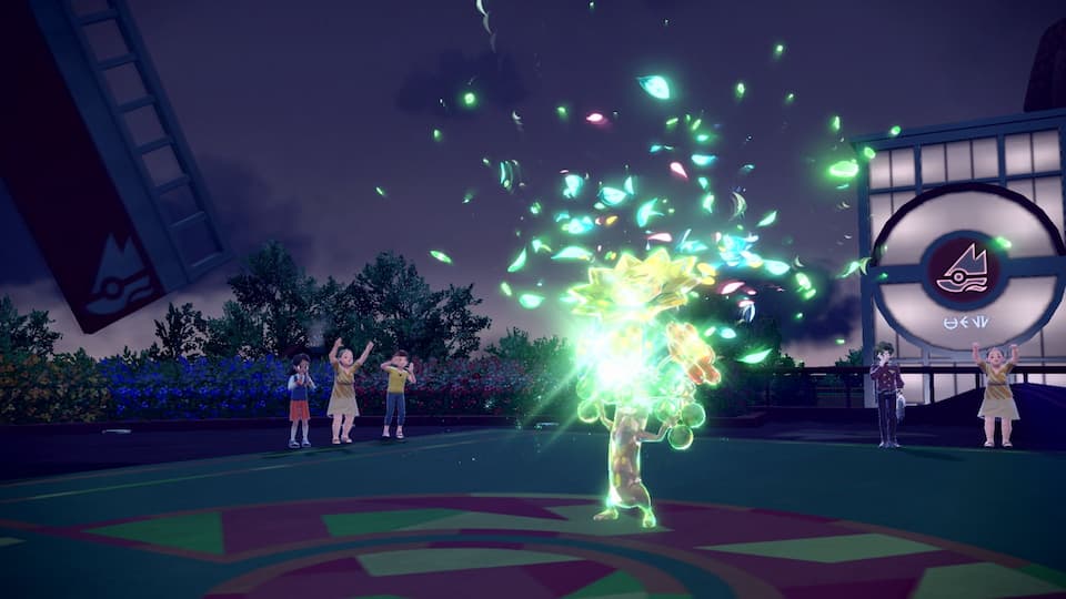 Gameplay screenshot, Pokémon Battle