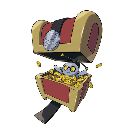 Pokemon on sale treasure chest