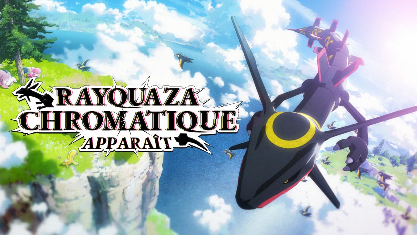 Pokémon Écarlate et Pokémon Violet Un Rayquaza chromatique apparaît